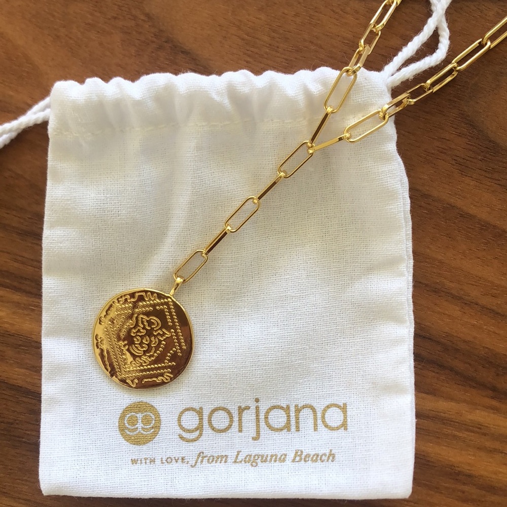 Gorjana Ana Coin Lariat